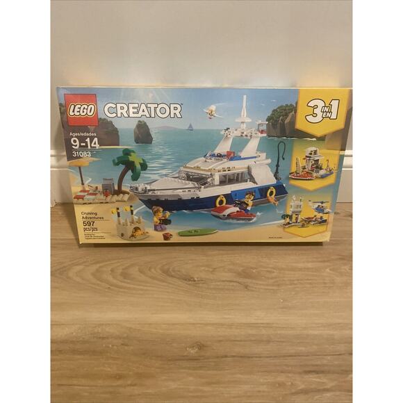 LEGO CREATOR 3 In 1: Cruising Adventures #31083 / 597 Pieces Brand New In Box - Picture 1 of 11